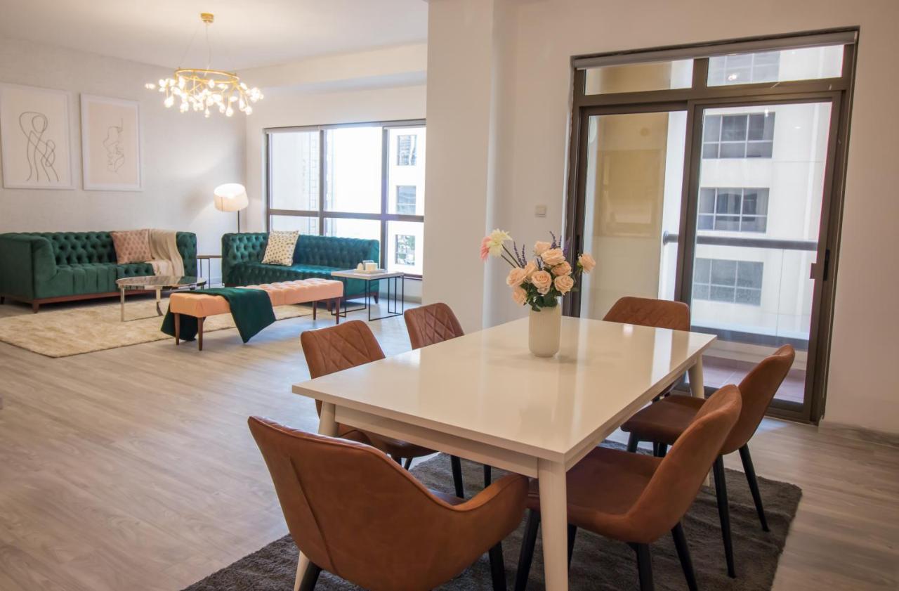 Premium 3BR! Partial Sea-View Apartment Dubai Exterior foto