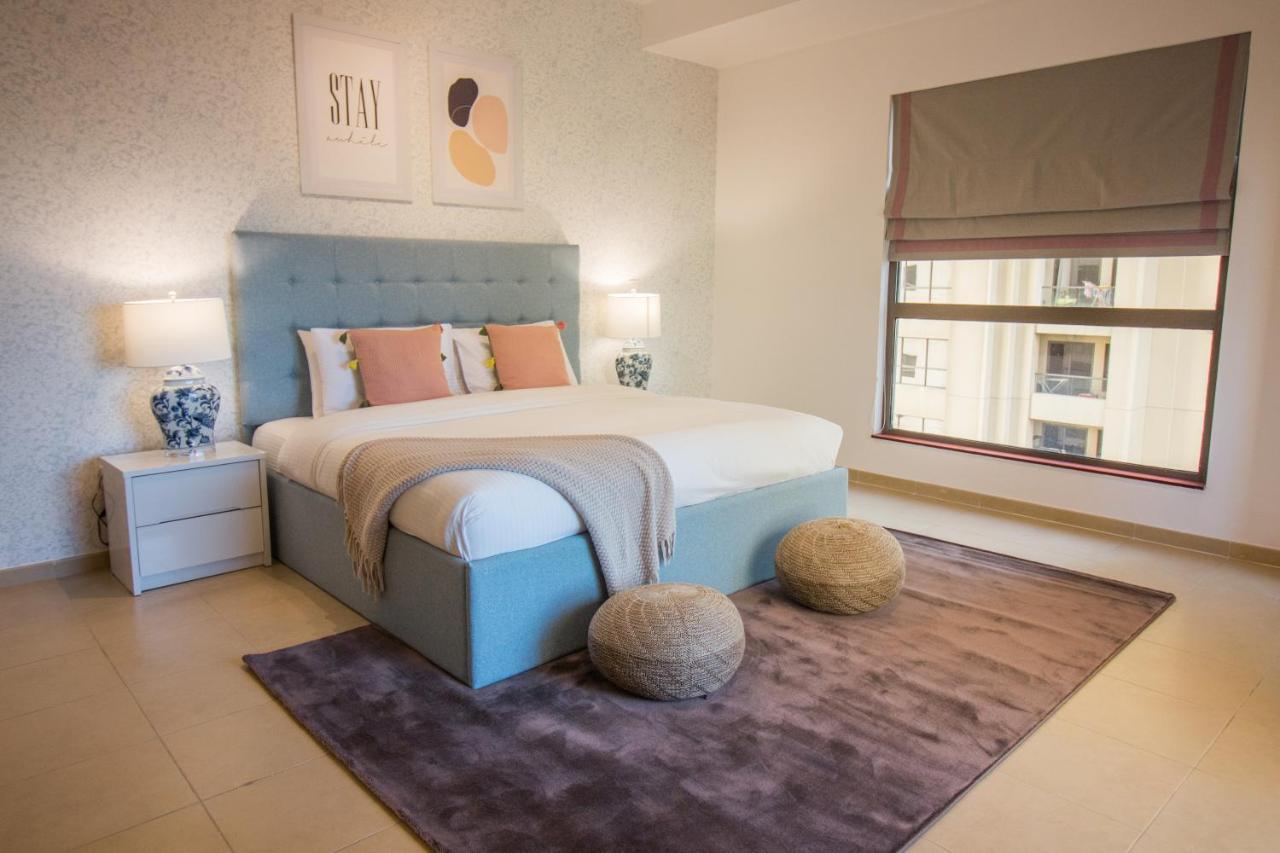 Premium 3BR! Partial Sea-View Apartment Dubai Exterior foto
