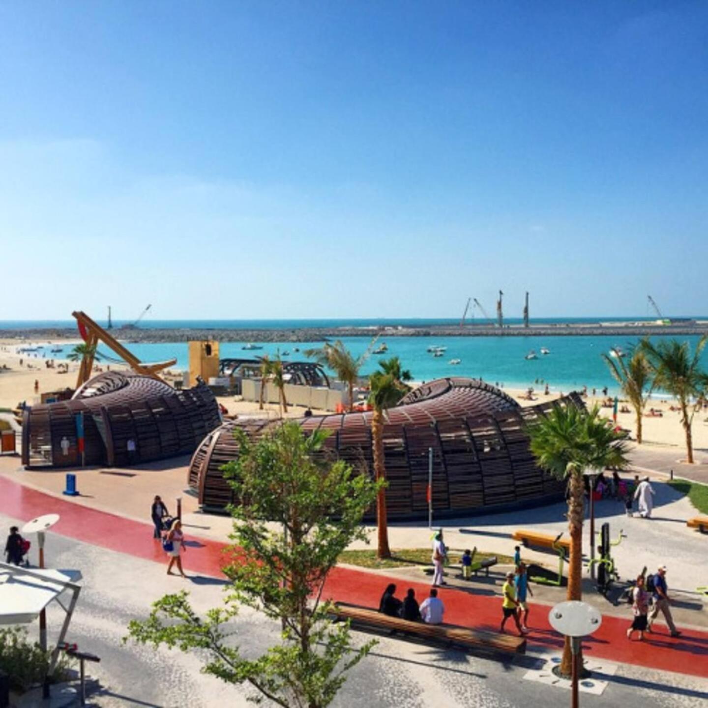 Premium 3BR! Partial Sea-View Apartment Dubai Exterior foto