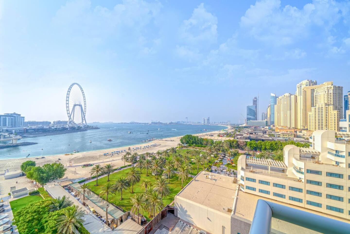 Premium 3BR! Partial Sea-View Apartment Dubai Exterior foto